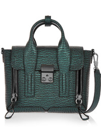 3.1 Phillip Lim The Pashli Mini Textured Leather Trapeze Bag