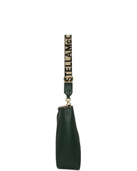 Stella McCartney Green Mini Logo Crossbody Bag
