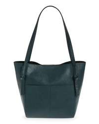 Madewell Knotted Tote Bag In Midnight Green At Nordstrom