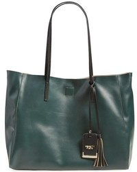 Poverty Flats By Rian Colorful Faux Leather Shopper