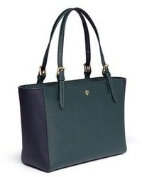 Tory Burch York Small Leather Buckle Tote