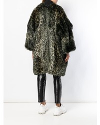 Junya Watanabe Leopard Faux Fur Coat