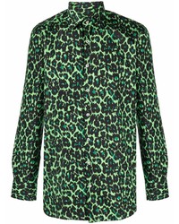 Gabriele Pasini Leopard Print Longsleeved Shirt