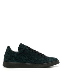 Mulberry Leopard Print Lace Up Sneakers