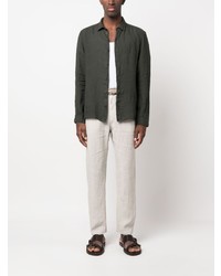 Transit Long Sleeve Linen Shirt