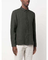 Transit Long Sleeve Linen Shirt