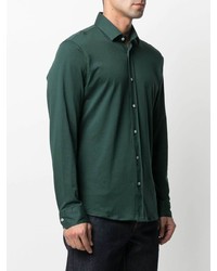 Mp Massimo Piombo Button Up Cotton Shirt