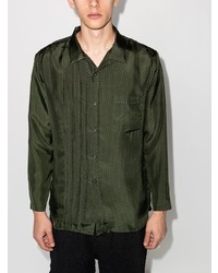 By Walid Buttoned Long Sleeve Shirt