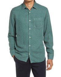 Nn07 Errico Slim Fit Solid Button Up Shirt