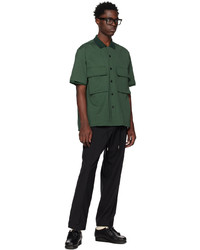 Sacai Green Flap Pocket Shirt