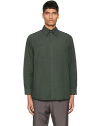 Lemaire Green Patch Pocket Shirt