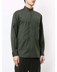 Cerruti 1881 Long Sleeve Cashmere Shirt