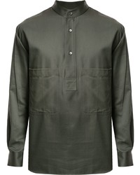Cerruti 1881 Long Sleeve Cashmere Shirt