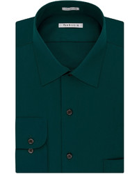 Men's Dark Green Shirts by Van Heusen 