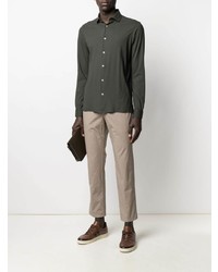 Dell'oglio Pointed Collar Cotton Shirt