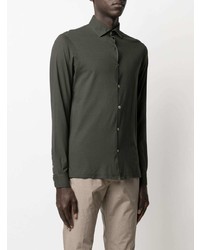 Dell'oglio Pointed Collar Cotton Shirt