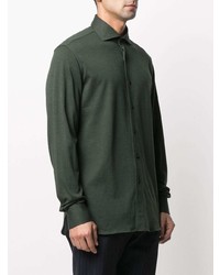 Orian Spread Collar Piqu Shirt