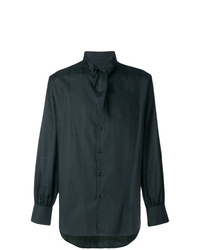 Vivienne Westwood Tie Collar Textured Shirt