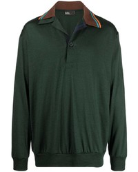 Kolor Asymmetric Collar Wool T Shirt