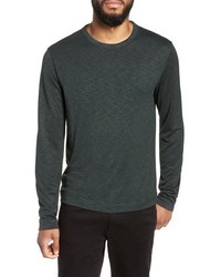 Theory Gaskell Regular Fit Long Sleeve T Shirt