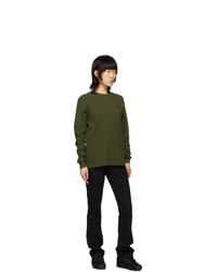 032c Green Long Sleeve T Shirt
