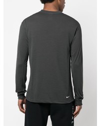 Nike Round Neck Long Sleeve T Shirt