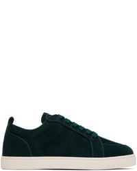 Christian Louboutin Green Rantulow Sneakers