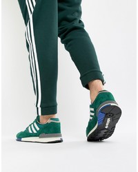 adidas Originals Quesence Trainers In Green B37851