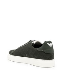 Emporio Armani Quilted Low Top Sneakers