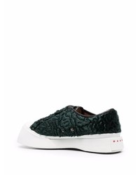 Marni Textured Low Top Sneakers
