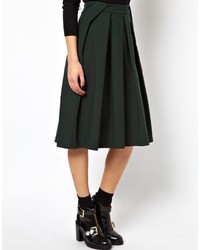 Asos Midi Skirt With Pleat Detail | Where to buy & how to wear