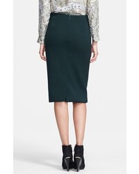 Burberry Prorsum Stretch Wool Pencil Skirt