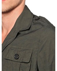 DSquared Wired Cotton Military Bomber Jacket