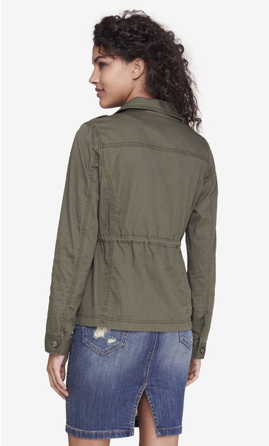 Express deals military jacket