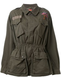 Growing Pains Embroidered Military Jacket