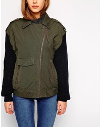 mbyM Jacket With Contrast Sleeves