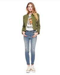 Juicy Couture Military Twill Jacket
