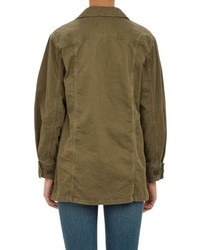 Saint Laurent Military Jacket Green
