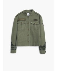 Mango Outlet Military Style Jacket