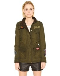 Miss Diana Washed Cotton Canvas Jacket