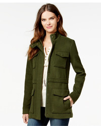 Lucky Brand Wool Blend Military Jacket