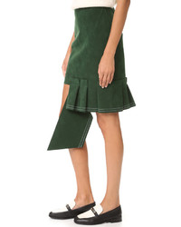 Jacquemus Volant Horizontal Mini Skirt