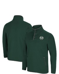 Colosseum Green Colorado State Rams Rebound Snap Pullover Jacket At Nordstrom
