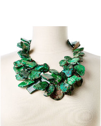 Nest Emerald Chunky Necklace