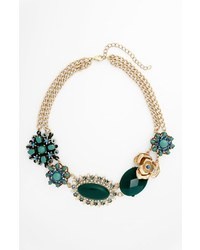 Leith Statet Necklace Blue Green