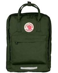 Dark Green Nylon Backpack