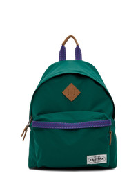 Eastpak Green And Purple Padded Pakr Backpack