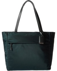 Dark Green Nylon Tote Bag