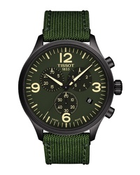 Dark Green Nylon Watch