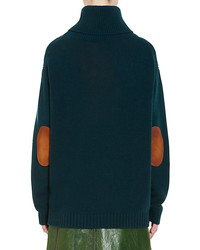 Prada Wool Cashmere Oversized Turtleneck Sweater